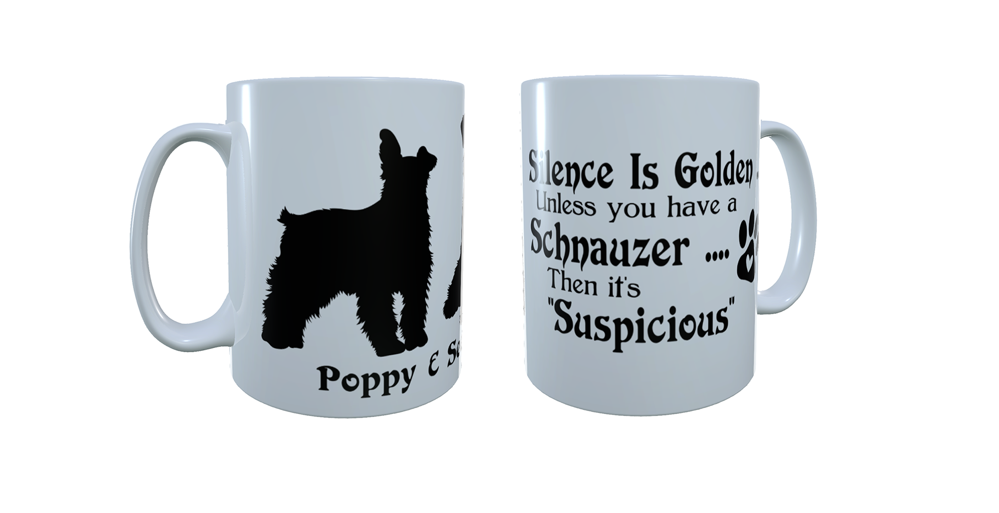 Personalised Dog Ceramic Mug, Ceramic Mug, Novelty Mug